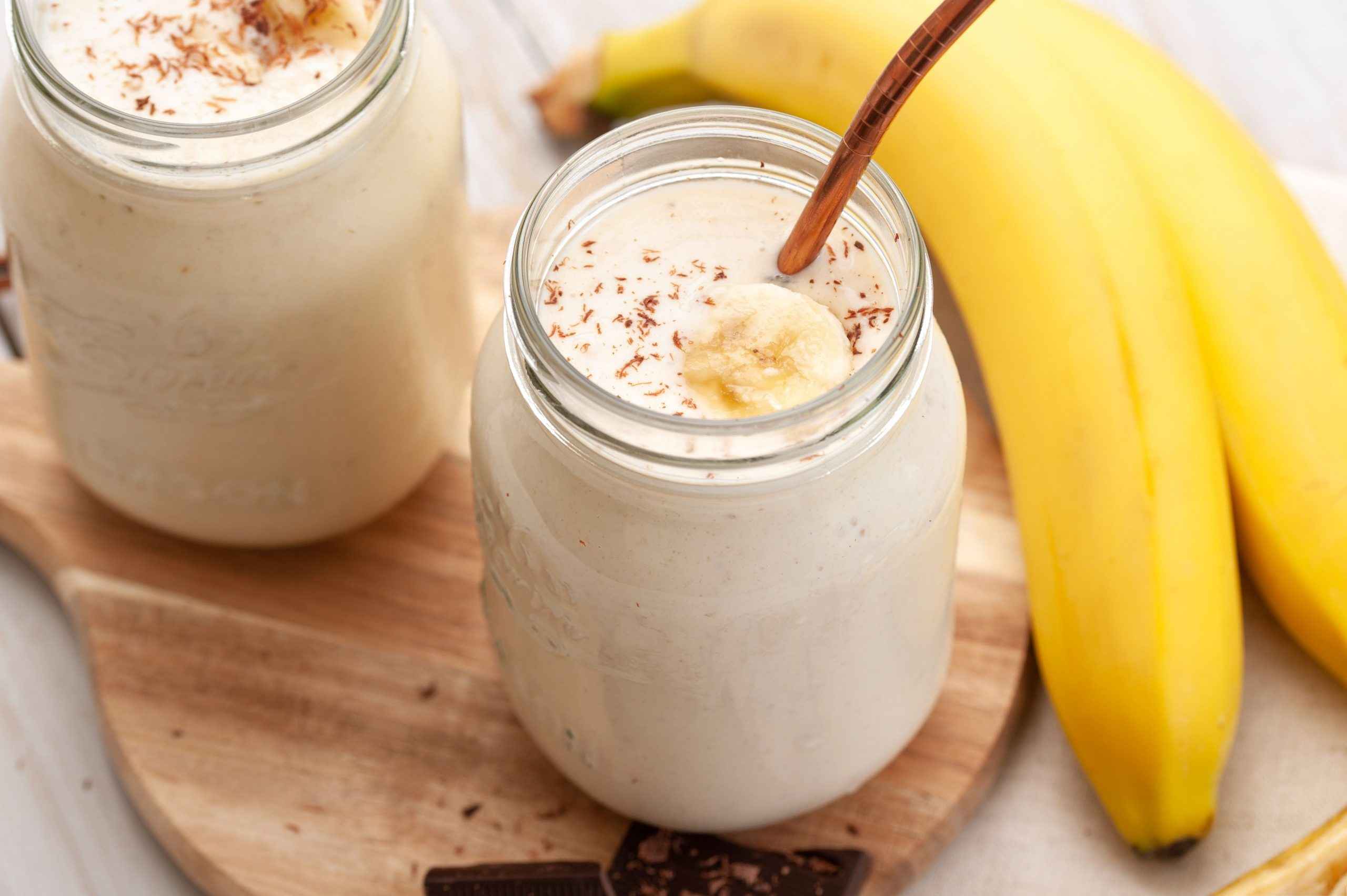 Vitamina de banana fitness – Dieta low carb